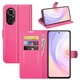 Классический чехол-книжка Deexe Book Type для Huawei Nova 9 SE - Rose - изображение 1