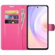 Классический чехол-книжка Deexe Book Type для Huawei Nova 9 SE - Rose - изображение 5