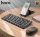 Бездротова Bluetooth клавіатура + миша HOCO DI05 Black - зображення 2