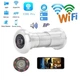 Видеоглазок WiFi c датчиком движения, подсветкой и записью HQCam 405B, 2 Мп, Серебристый - изображение 6