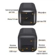 WiFi мини камера Escam G18 с аккумулятором 6200 мАч датчиком движения и ночной подсветкой (7526) - изображение 7