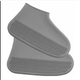 Бахилы чехлы дождевики на обувь Shoe Cover размер M, Серые (37 - 41) Многоразовые Водонипроницаемые - изображение 1