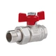 Кран шаровой "Американка" Icma 1/2" прямой №347 - изображение 1