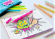 Набір фломастерів 10 кольорів NEON+PASTEL GRIP тригранні Faber-Castell Grip 155312 - изображение 3