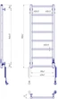 Полотенцесушитель электрический MARIO Классик F НР-I 1090х430/75 TR K (2.3.0704.10.Р) - изображение 4