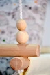Детская качеля тканевая Infancy Бегемотики молочная основа - изображение 4