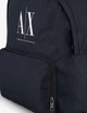 Рюкзак из текстиля с логотипом Armani Exchange синий 952336 - изображение 2