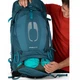 Туристический рюкзак Osprey Atmos AG 65 (S22) Mythical Green S/M (009.2789) - изображение 5