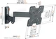 Настенное крепление для телевизора Vogels TVM 3243 Black (3832430) - изображение 6