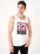 Мужская майка LC Waikiki Ride the wave с принтом пальмы S Белая (LCW T-shirt -7221) - изображение 4