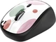 Миша Trust Yvi Wireless Pink Circles (24441) - зображення 2