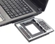 Адаптер подключения Gembird для HDD/SSD 2.5'' в отсек привода ноутбука SATA/mSATA низкопрофильный (MF-95-01) - изображение 1