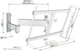 Кронштейн Vogels TVM 3643 White (3836431) - изображение 14