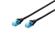 Патч-корд DIGITUS CAT 5e UTP, 5м, AWG 26/7, CCA, PVC, чорний - изображение 2