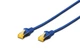 Патч-корд DIGITUS CAT 6a S-FTP, 0,5м, AWG 26/7 синього кольору - изображение 2