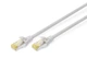 Патч-корд DIGITUS CAT 6a S-FTP, 15м, AWG 26/7 сірого кольору - изображение 1