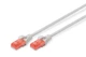 Патч-корд DIGITUS CAT 6 UTP, 15м, AWG 26/7, Cu, LSZH, сірий - зображення 2