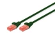 Патч-корд DIGITUS CAT 6 UTP, 0.5м, AWG 26/7, Cu, LSZH, зелений - зображення 1