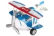 Літак металевий інерційний Same Toy Aircraft синій SY8016AUt-4 - изображение 1