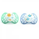 Пустушка симетрична Nuvita Air 0м+ 2шт. для хлопчика NV7061Boy - изображение 1
