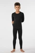Термокомплект для мальчика с шерстью Kifa Wool Comfort КДМ-201 42 (152-158 см ) Темно-серый - изображение 2