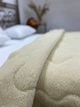 Одеяло зимнее Casablanket 100% натуральная шерсть 180х210см Белый - изображение 2