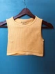 Облягаючий топ в рубчик Formactive ХS/S жовтий - зображення 3