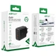 Сетевое зарядное устройство Acefast A29 GaN 2xType-C, 3A, 50W, PD, QC3.0/QC4.0+ адаптер с быстрой зарядкой Black - изображение 7