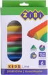 Пластилін ZiBi 6 кольорів 150 г (ZB.6225) - зображення 1