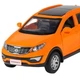 Игрушечная машинка KIA SPORTAGE R Автопром, Модель с инерционным приводом (открываются передние двери), 11х4.5х4.2 см, Оранжевая - изображение 2