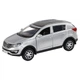 Іграшкова машинка KIA SPORTAGE R Автопром, Модель з інерційним приводом (відчиняються передні двері), 11х4.5х4.2 см, Срібляста - зображення 3