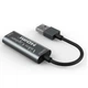 Зовнішня відеокарта відеозахоплення HDMI в USB для запису відео з екрана комп'ютера та стрімінгу OEM VCC02, для ноутбука, ПК - зображення 8