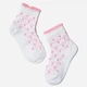 Набор детских носков хлопковых 2 пары для девочек Conte Kids Tip-Top 16С-100СП-714 8 р Белый/Светло-розовый (4810226244678) - изображение 3