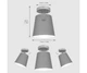 Потолочный светильник Flevel Cylinder White - изображение 2