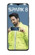 Смартфон Tecno Kg6k Spark 8 4/64Gb (Atlantic Blue) [72013] - изображение 2