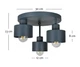 Потолочный светильник Lume 3 Round Gray - изображение 2