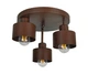Стельовий світильник Lume 3 Round Brown - зображення 1