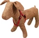 Нагрудник кожаный Lucky Pet двойной 1.6/33-40 Красный (4820224217598) - изображение 2