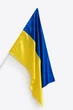 Атласный прапор України 140*90 см жовто-синій - изображение 1