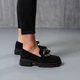 Броги жіночі Fashion Saint 3762 38 розмір 24 см Чорний - зображення 5