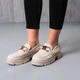 Броги женские Fashion Cann 3754 39 размер 25 см Бежевый - изображение 1