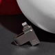 Флеш накопитель iDrive Metallic Lightning 64GB gray - изображение 2