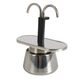 Кофеварка Bo-Camp Stainless Steel 2-cups Silver (2200545) - изображение 1