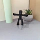 Фігурка чоловічка StikBot для анімаційної творчості СтікБот Zing Toys Чорний TST616 - зображення 2