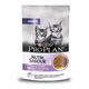 Упаковка вологого корму для кошенят Purina Pro Plan Junior Nutrisavour до 12 місяців в паштеті з індичкою 75 г х 26 шт - зображення 1