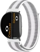 Нейлоновый ремешок Sport Loop для ZEPP E Square / Circular Silver White (16134-58) - изображение 1