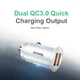 Автомобильное зарядное устройство Baseus Circular Plastic QC 3.0 30W 2USB 5A Серебристый - изображение 7