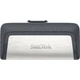 Флеш-накопичувач USB3.1 256GB Type-C SanDisk Ultra Dual Silver (SDDDC2-256G-G46) - зображення 1