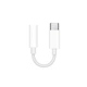 Аудіо перехідник USB-c to Headphone Jack JH-007 Type-C to 3.5 мм White - зображення 1