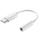 Аудіо перехідник USB-c to Headphone Jack JH-007 Type-C to 3.5 мм White - зображення 3